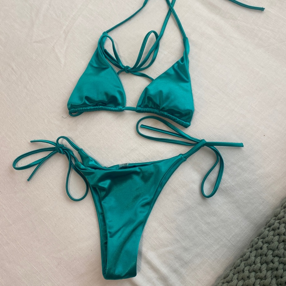 Metallic Bikini!